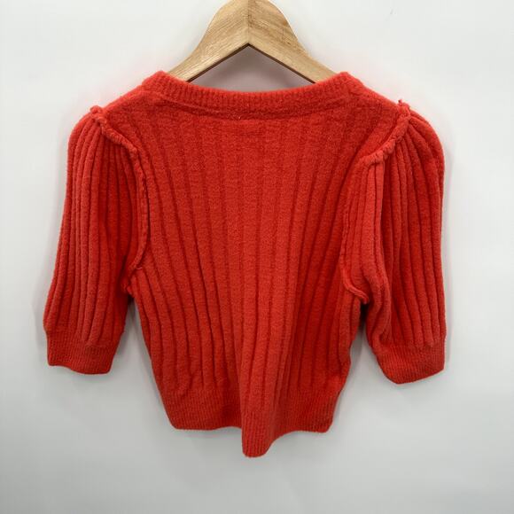 FREE PEOPLE NWT Sloane Cardigan Sweater in Coral Clay // XS - Picture 12 of 12